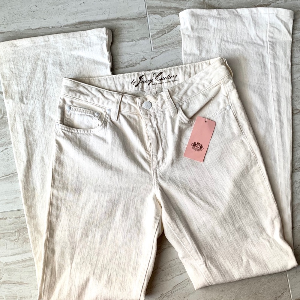 Juicy Couture Vintage High Waist White jeans